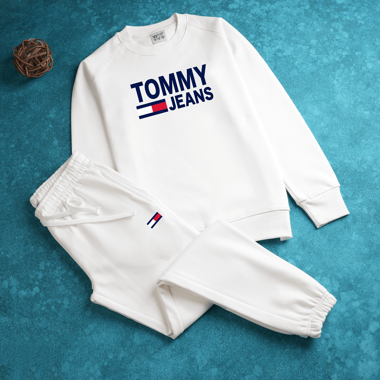 White tracksuit Tommy